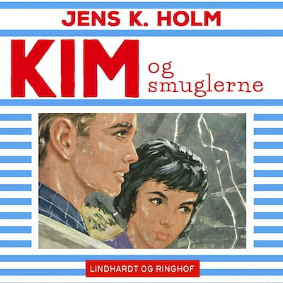 Kim og smuglerne – omslag til lydbogen af Jens K. Holm