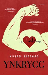 Ynkrygg – omslag till ljudboken av Michael Enggaard