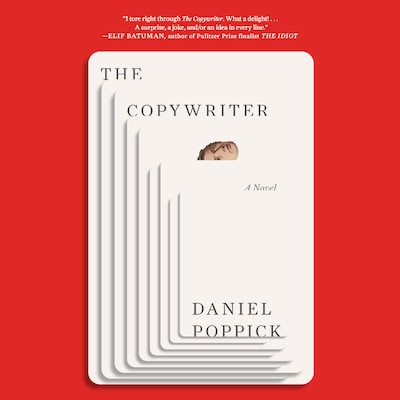 The Copywriter – omslag til lydbogen af Daniel Poppick
