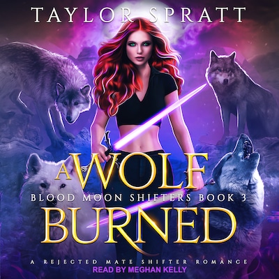 A Wolf Burned – omslag til lydbogen af Taylor Spratt