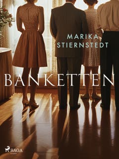 Banketten – omslag till ljudboken av Marika Stiernstedt