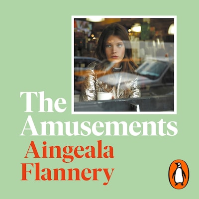 The Amusements – omslag til lydbogen af Aingeala Flannery
