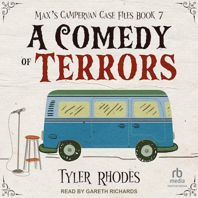 A Comedy of Terrors – omslag til lydbogen af Tyler Rhodes