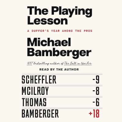 Playing Lesson – omslag til lydbogen af Michael Bamberger