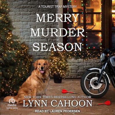 Merry Murder Season – omslag til lydbogen af Lynn Cahoon