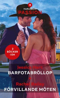 Barfotabröllop / Förvillande möten – omslag till ljudboken av Jessica Hart,Rachel Bailey