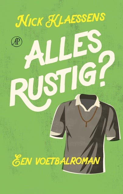 Alles rustig?: Een voetbalroman – omslag van het luisterboek van Nick Klaessens