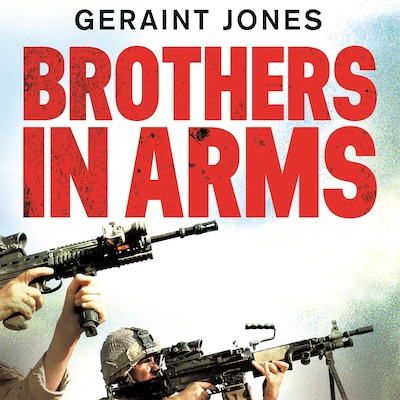 Brothers in Arms – okładka audiobooka, autor Geraint Jones