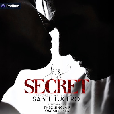 His Secret – omslag til lydbogen af Isabel Lucero