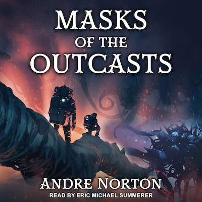 Masks of the Outcasts – omslag til lydbogen af Andre Norton