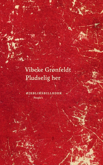 Pludselig her – omslag til lydbogen af Vibeke Grønfeldt