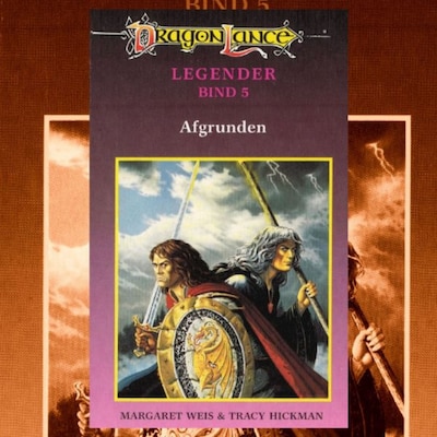 DragonLance Legender #5: Afgrunden – omslag til lydbogen af Margaret Weis, Tracy Hickman