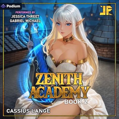 Zenith Academy 2 – omslag til lydbogen af Cassius Lange