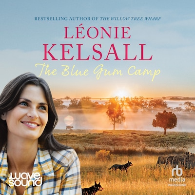 The Blue Gum Camp – omslag til lydbogen af Léonie Kelsall