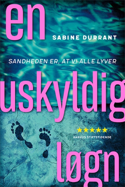 En uskyldig løgn – omslag til lydbogen af Sabine Durrant