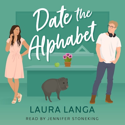 Date the Alphabet – omslag til lydbogen af Laura Langa