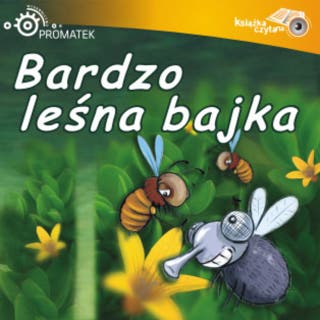 Bardzo leśna bajeczka – okładka audiobooka, autor Ryszard Adam Gruchawka