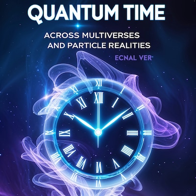 Quantum Time : Across Multiverses and Particle Realities – omslag til lydbogen af Ecnal Ver