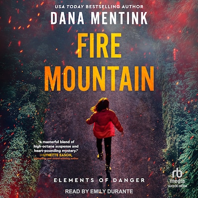 Fire Mountain – omslag til lydbogen af Dana Mentink