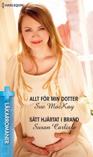 Allt för min dotter / Sätt hjärtat i brand – omslag till ljudboken av Sue MacKay,Susan Carlisle