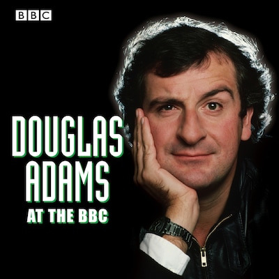 Douglas Adams At The BBC Part 1 – omslag til lydbogen af Chris Emmett
