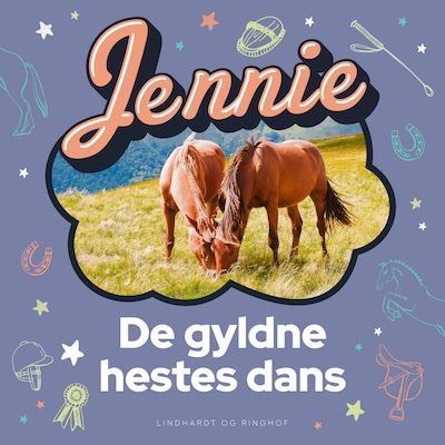 De gyldne hestes dans – omslag til lydbogen af Patricia Leitch