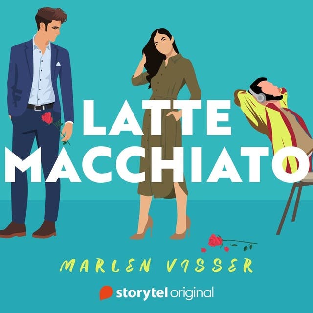 Latte Macchiato – omslag van het luisterboek van Marlen Visser