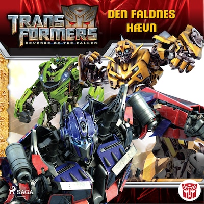 Transformers 2 - Den Faldnes hævn – omslag til lydbogen af Dan Jolley
