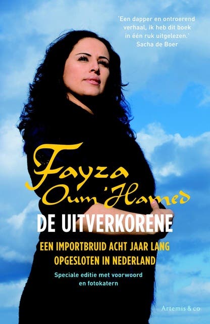 De uitverkorene: een importbruid acht jaar opgesloten in Nederland – omslag van het luisterboek van Fayza Oum’Hamed