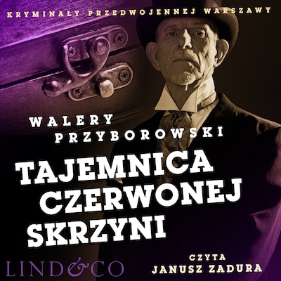 Tajemnica czerwonej skrzyni – okładka audiobooka, autor Walery Przyborowski
