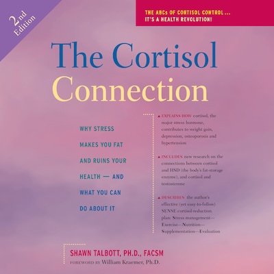 The Cortisol Connection – omslag til lydbogen af Shawn Talbott