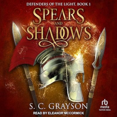 Spears and Shadows – omslag til lydbogen af S. C. Grayson