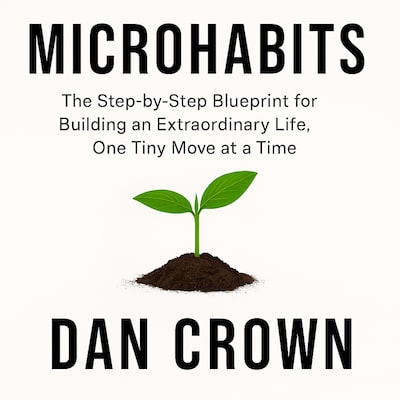 Microhabits – omslag til lydbogen af Dan Crown