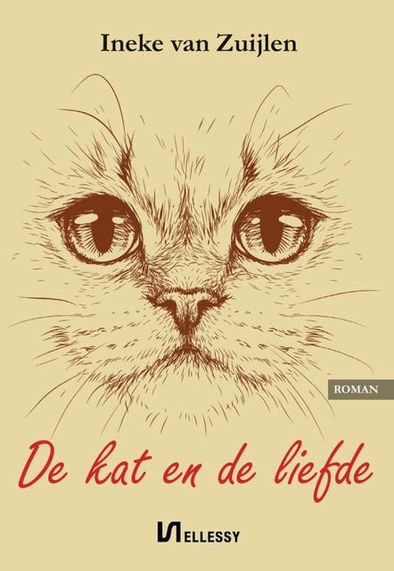 De kat en de liefde – omslag van het luisterboek van Ineke van Zuijlen