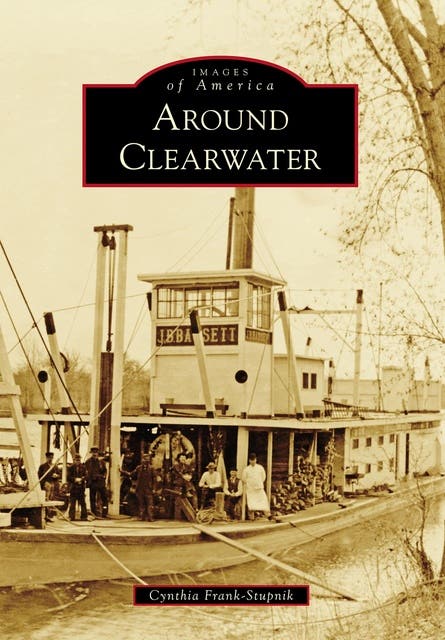 Around Clearwater – omslag til lydbogen af Cynthia Frank Stupnik