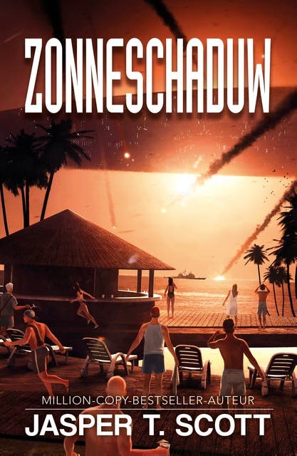 Zonneschaduw – omslag van het luisterboek van Jasper T. Scott