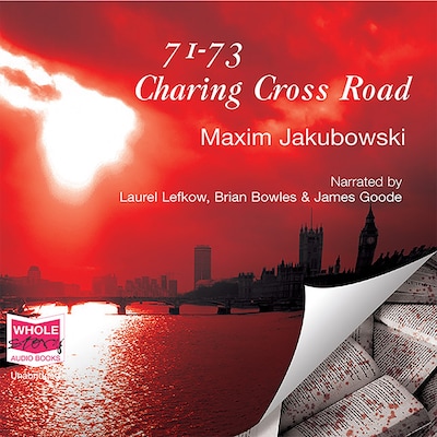 71-73 Charing Cross Road – omslag til lydbogen af Maxim Jakubowski