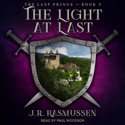 The Light At Last – omslag til lydbogen af J.R. Rasmussen