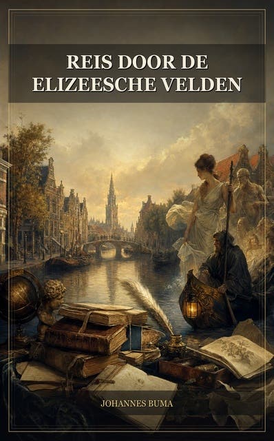 Reis door de Elizeesche Velden – omslag van het luisterboek van Johannes Buma