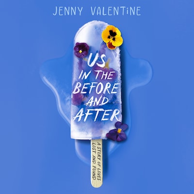 Us in the Before and After – omslag til lydbogen af Jenny Valentine