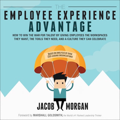 The Employee Experience Advantage – omslag til lydbogen af Jacob Morgan