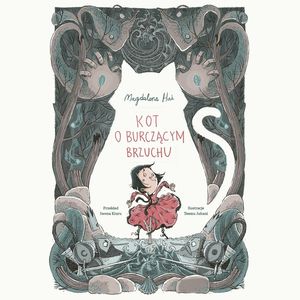 Kot o burczącym brzuchu – okładka audiobooka, autor Magdalena Hai