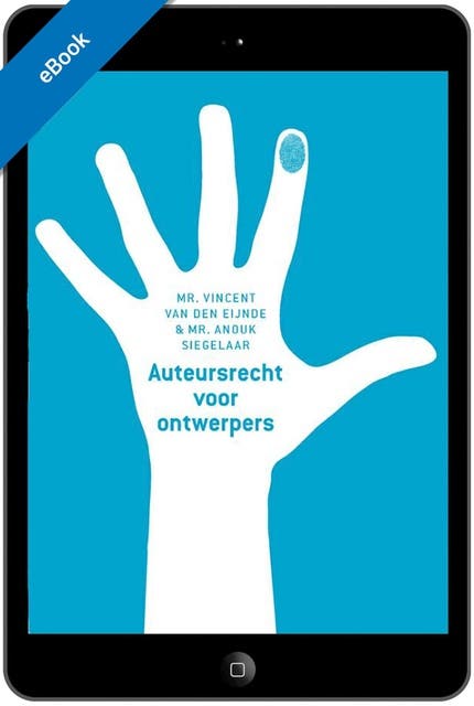 Autersrecht voor Ontwerpers – omslag van het luisterboek van Anouk Siegelaar,Vincent Van den Eijnde