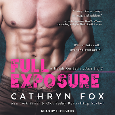 Full Exposure – omslag til lydbogen af Cathryn Fox