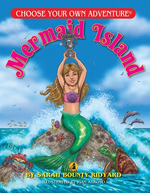 Mermaid Island – omslag van het luisterboek van Sarah Bounty Ridyard