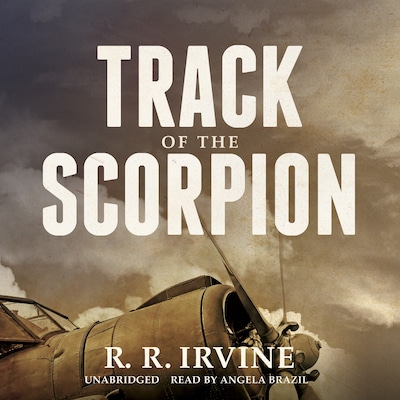 Track of the Scorpion – omslag til lydbogen af Robert R. Irvine