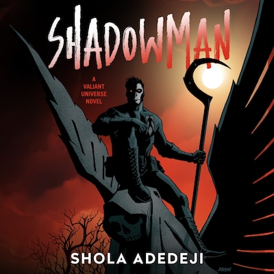 Shadowman – omslag til lydbogen af Shola Adedeji