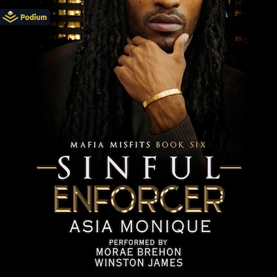 Sinful Enforcer – omslag til lydbogen af Asia Monique