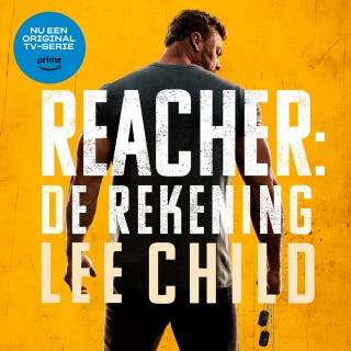 De rekening – omslag van het luisterboek van Lee Child