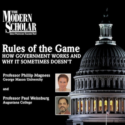 Rules of the Game – omslag van het luisterboek van Phillip W. Magness, Paul Weissburg